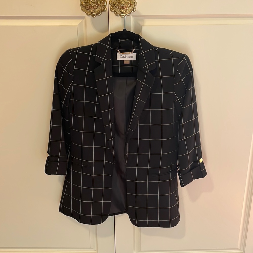 Calvin Klein Womens Blazer